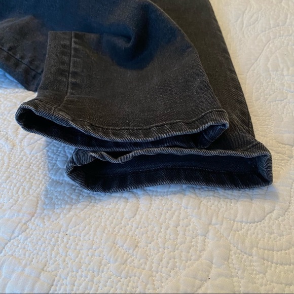 BDG Girlfriend High Rise Button Fly Faded Black Skinny Jeans - 25 - Picture 12 of 14